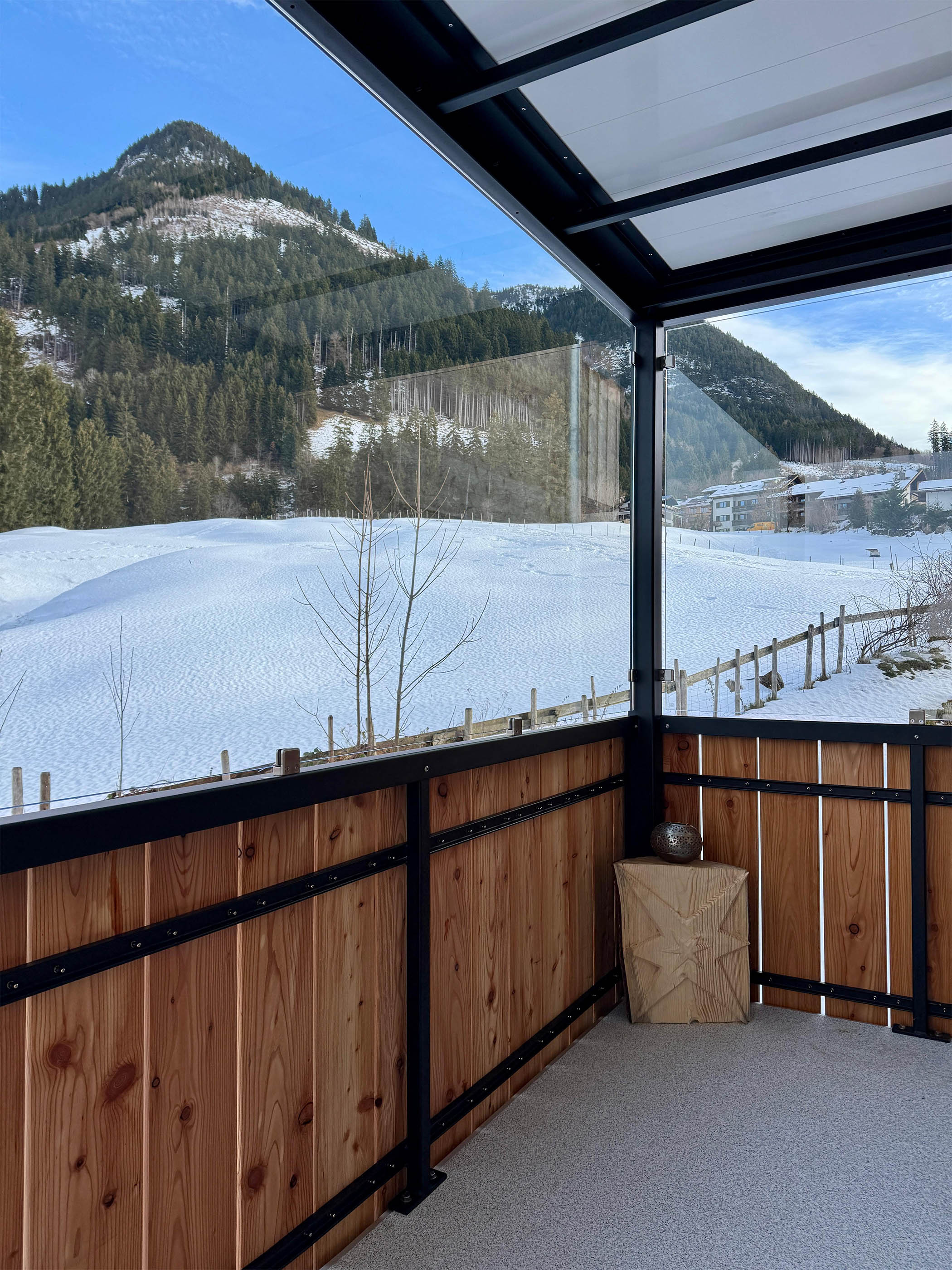 Eingangsbereich Gästehaus Weiss